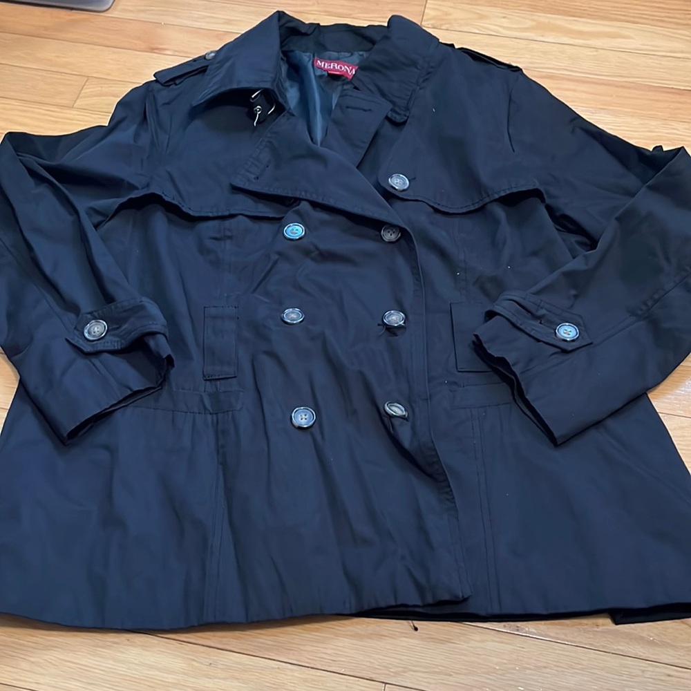 Merona Button Down Lightweight Fall Jacket - image 1